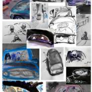 11. Collage für Menschen ohne Parkplatz, Albert Herbig 11. Collage für Menschen ohne Parkplatz, Albert Herbig